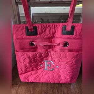 Quilted Pink Thirty-One Bag Tote